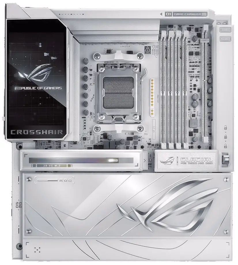 Montaje Placa Base ASUS ROG CROSSHAIR X870E GLACIAL El Molar El Molar Gaming - Montaje Placa Base ASUS ROG CROSSHAIR X870E GLACIAL El Molar
